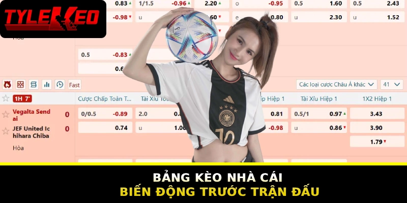 TRANG CHỦ 11 Bảng kèo nhà cái biến động trước trận đấu