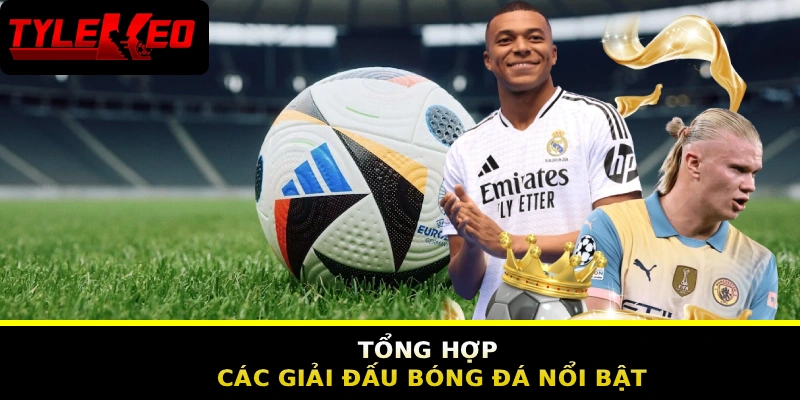 Tổng hợp các giải đấu bóng đá nổi bật